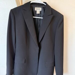 Alfani Black Classic Women's Blazer Jacket